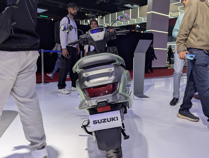 Suzuki Access electric revealed at Auto Expo 2025